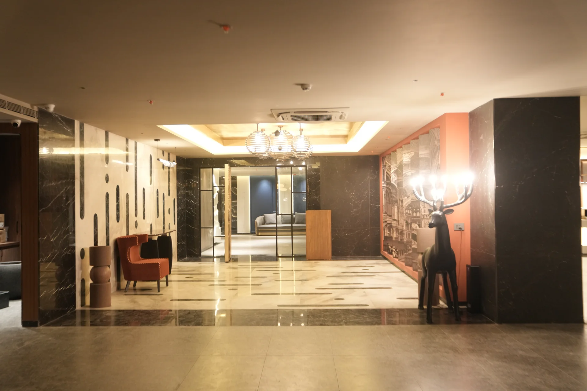 Reception at SVM Grand Hotel