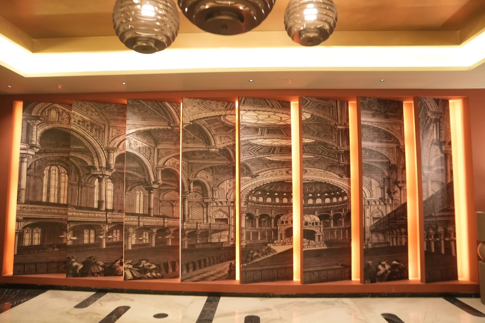 Lobby Feature Mural Wall